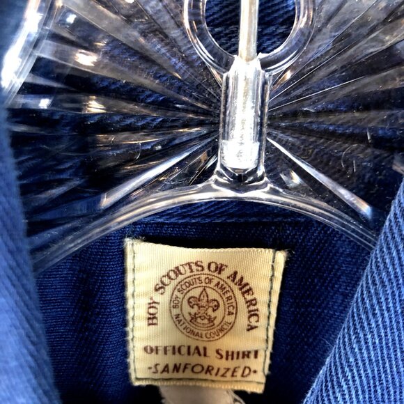 Vintage 1960's Cub Scout Uniform Shirt Sanforized - Picture 3 of 5